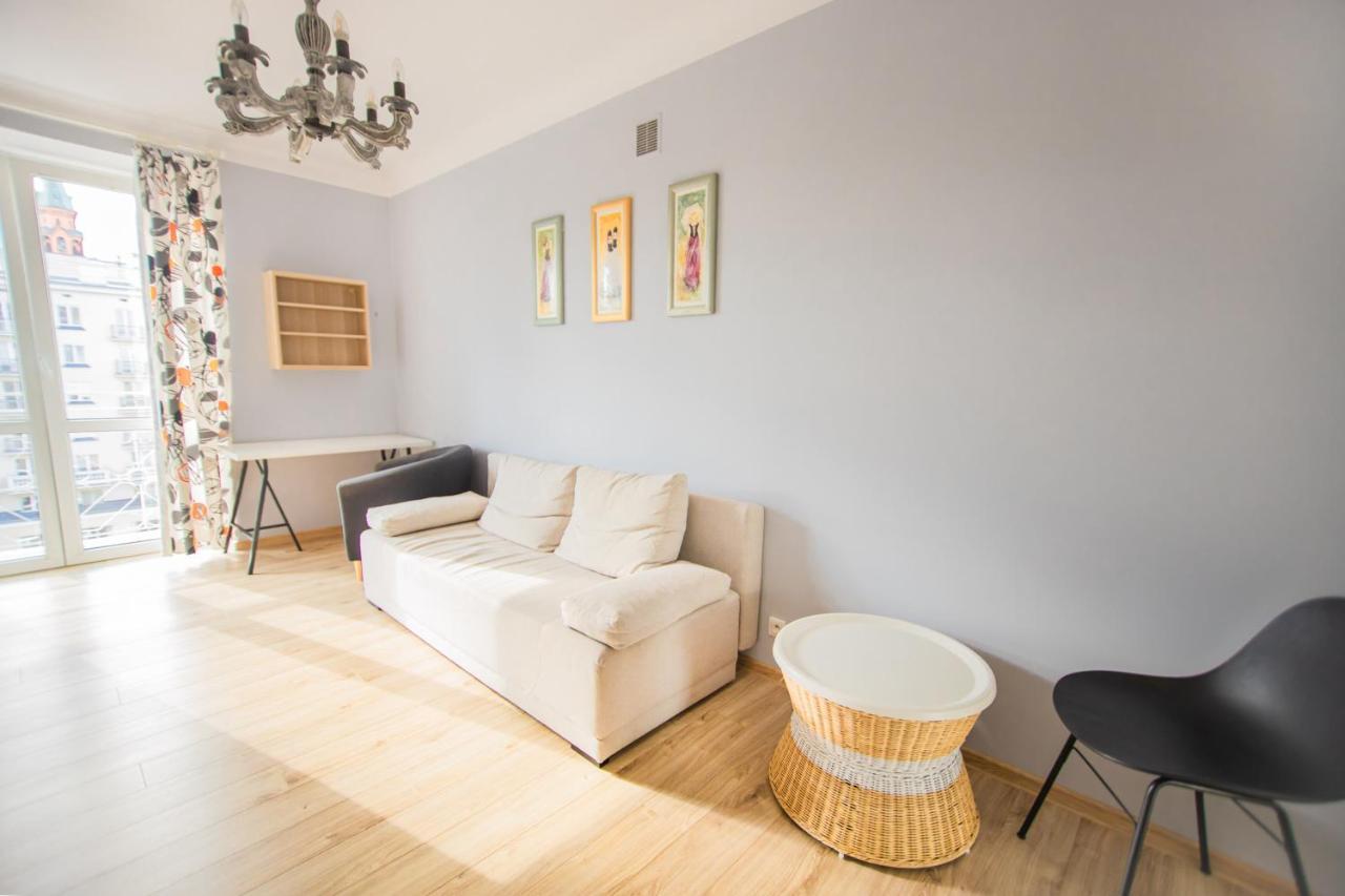 Large Flat. Great View. City Center. Warschau Exterior foto