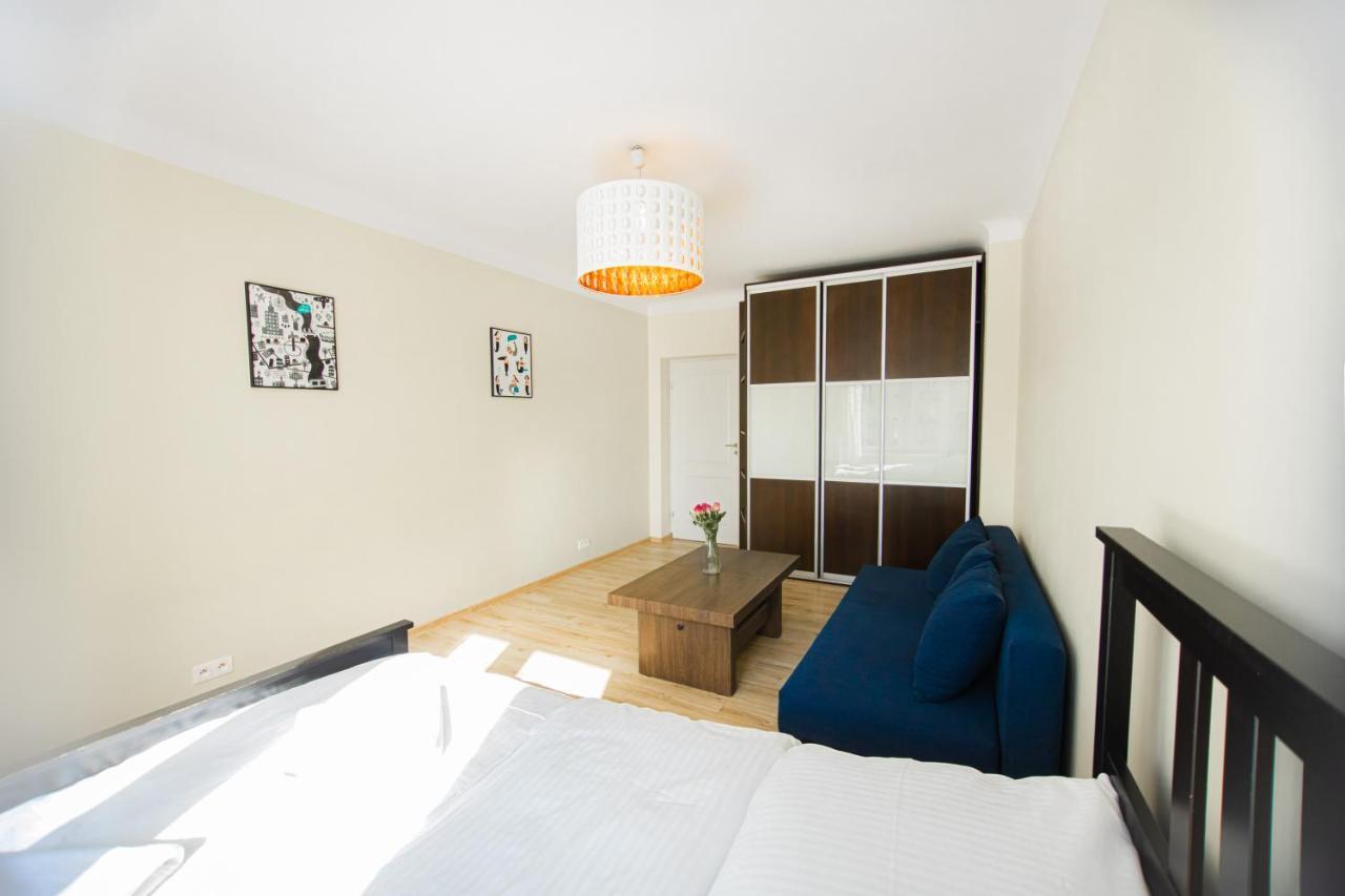 Large Flat. Great View. City Center. Warschau Exterior foto